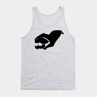 Dunkleosteus skull - black Tank Top